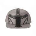 Produktbild Star Wars - Mandalorianer Helm Snapback Cap grau
