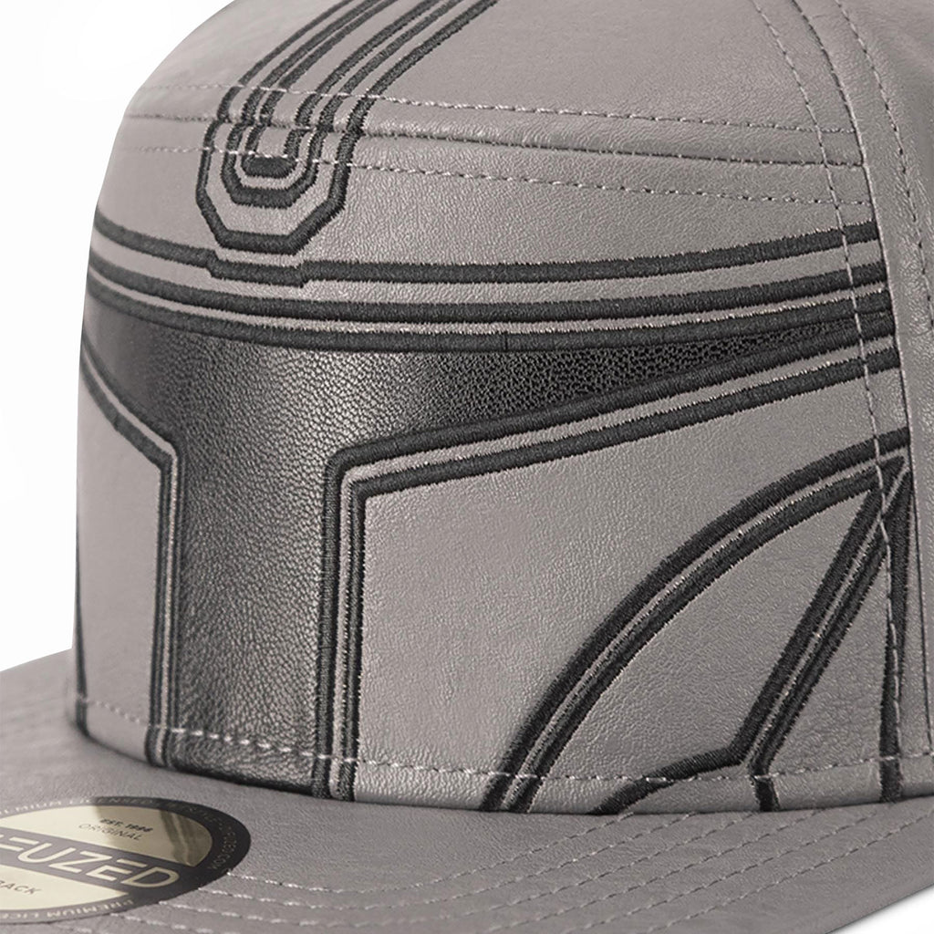 Produktbild Star Wars - Mandalorianer Helm Snapback Cap grau