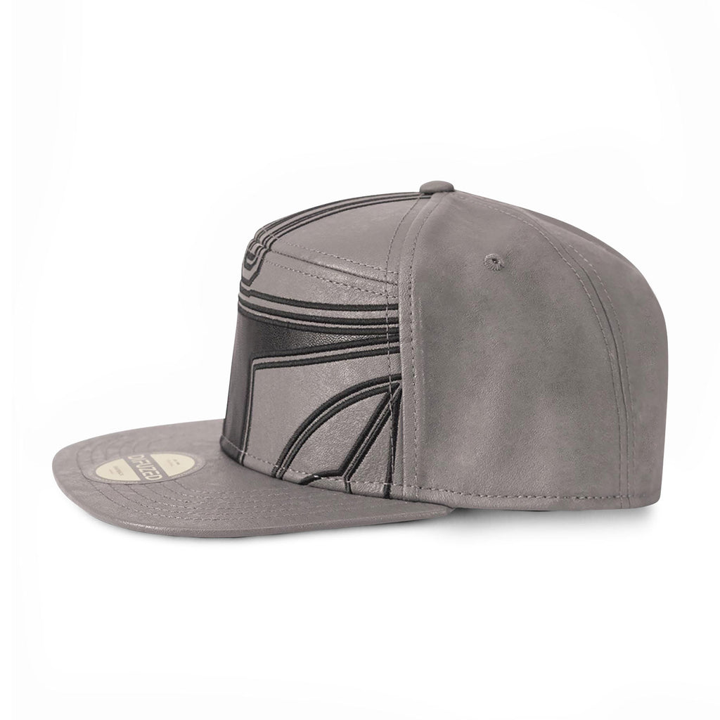Produktbild Star Wars - Mandalorianer Helm Snapback Cap grau