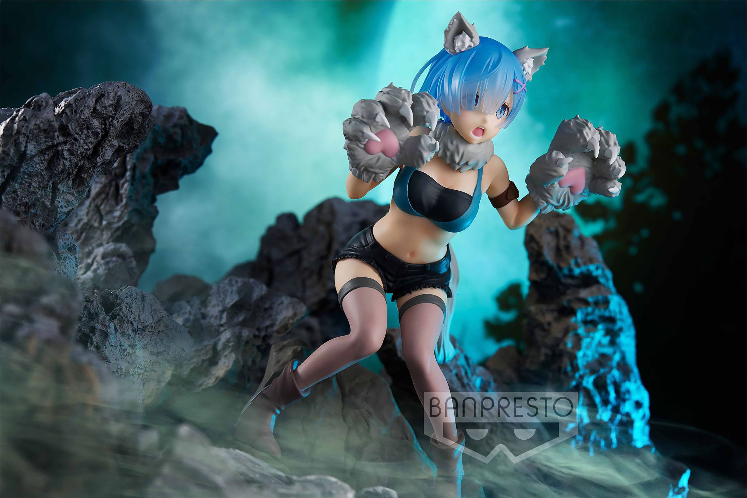 Produktbild Re:Zero - Rem Monster Motions Figur