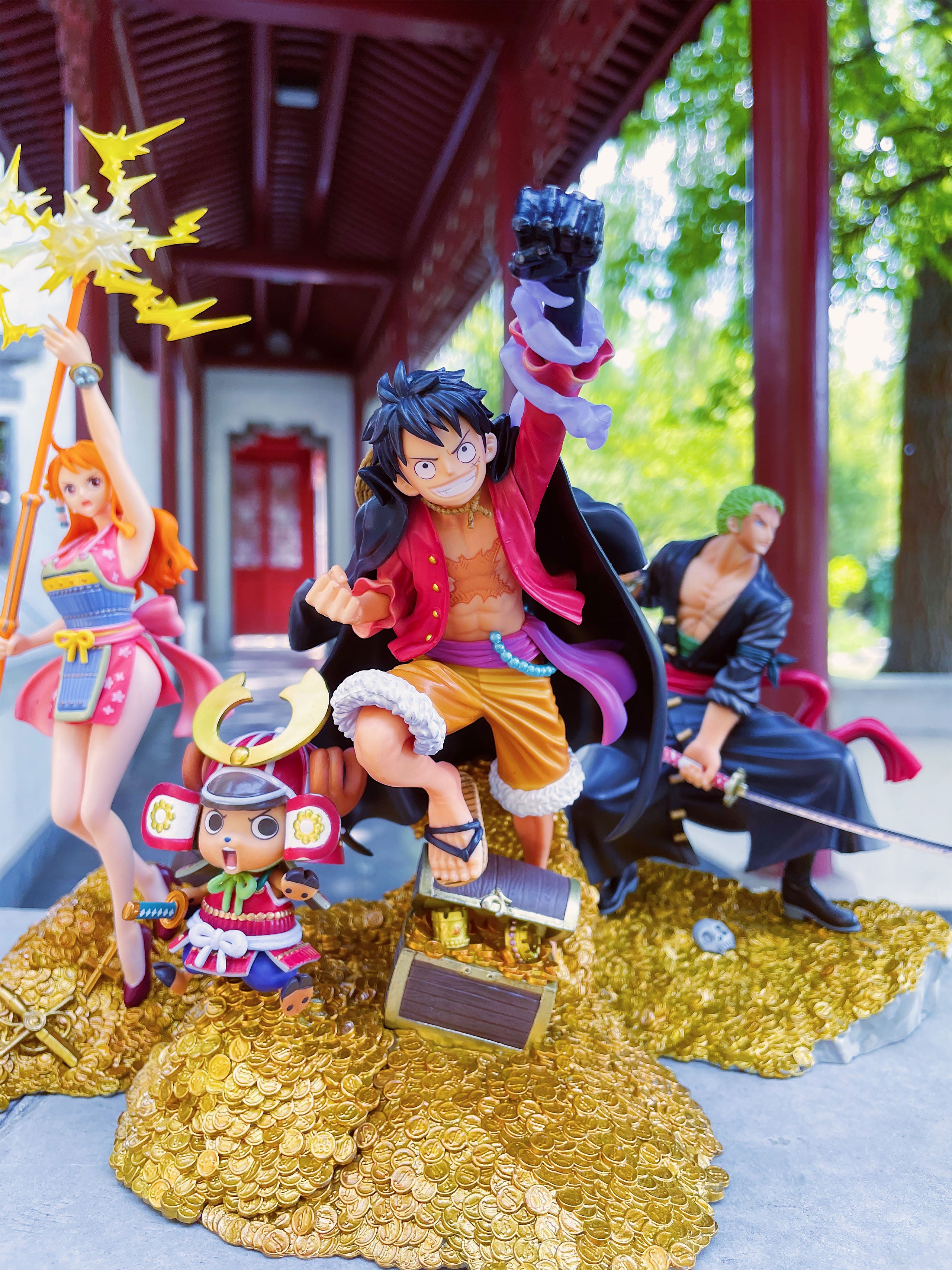 Image produit One Piece - Figurine Luffy avec Chopper