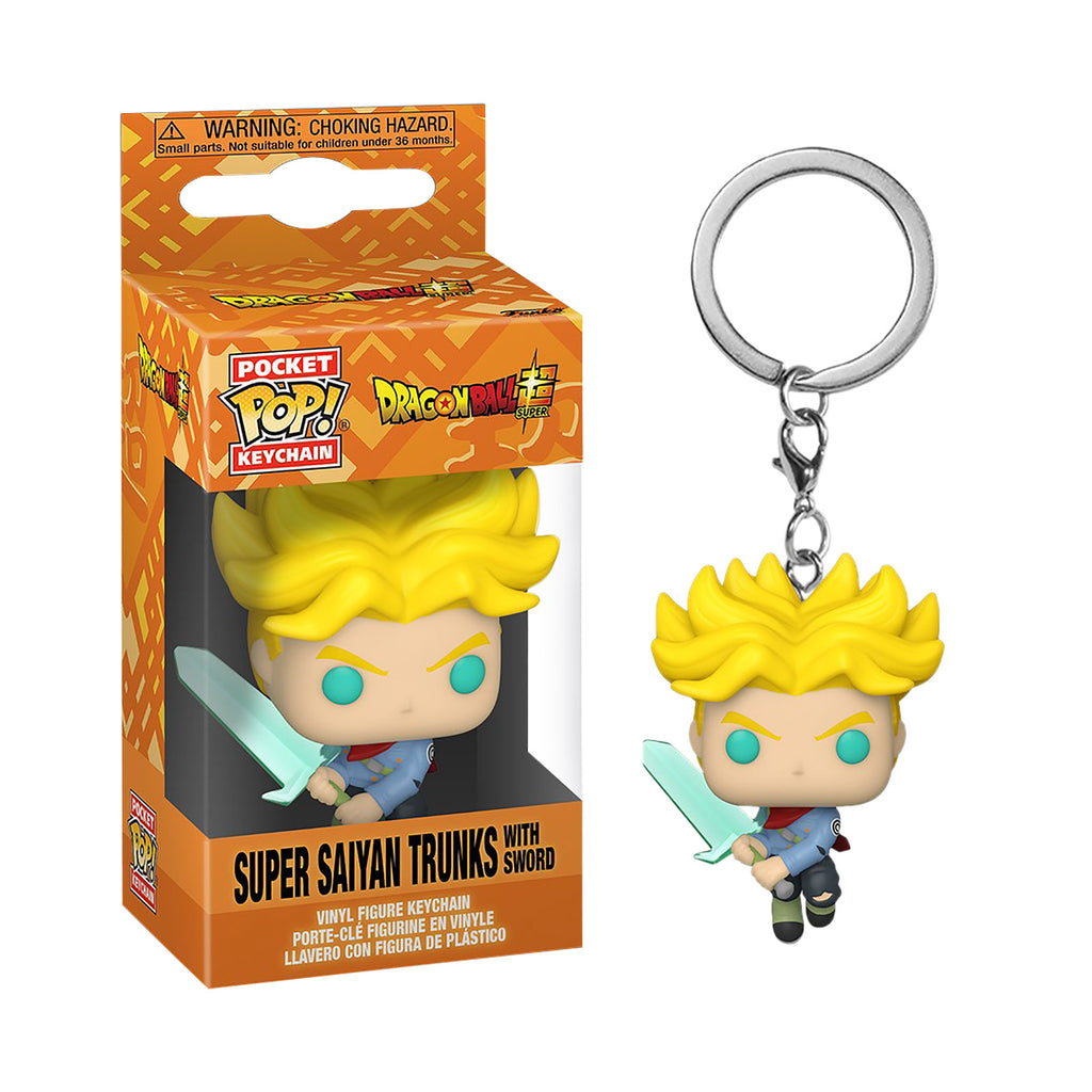 Image produit Dragon Ball Super - Trunks avec épée Funko Pop Porte-clés