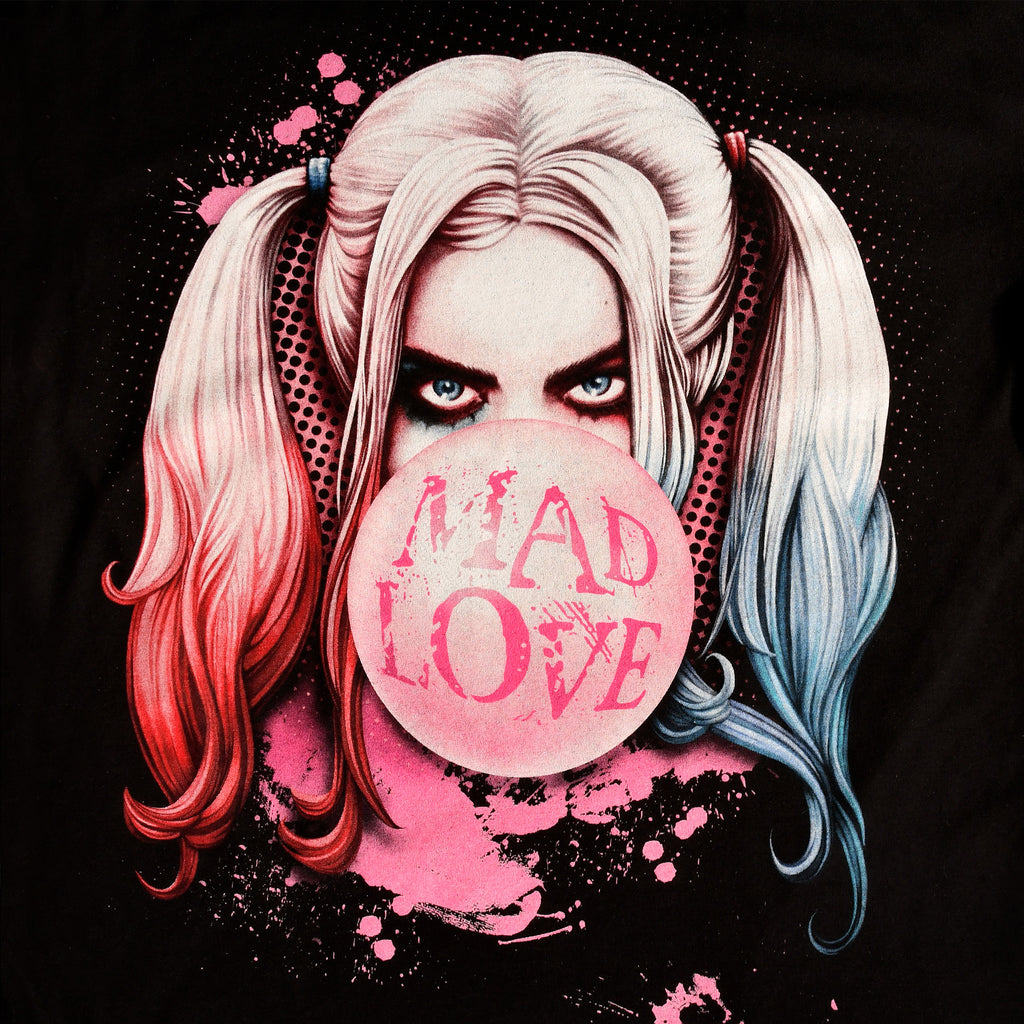 Immagine del prodotto Harley Quinn - T-shirt Mad Love nera