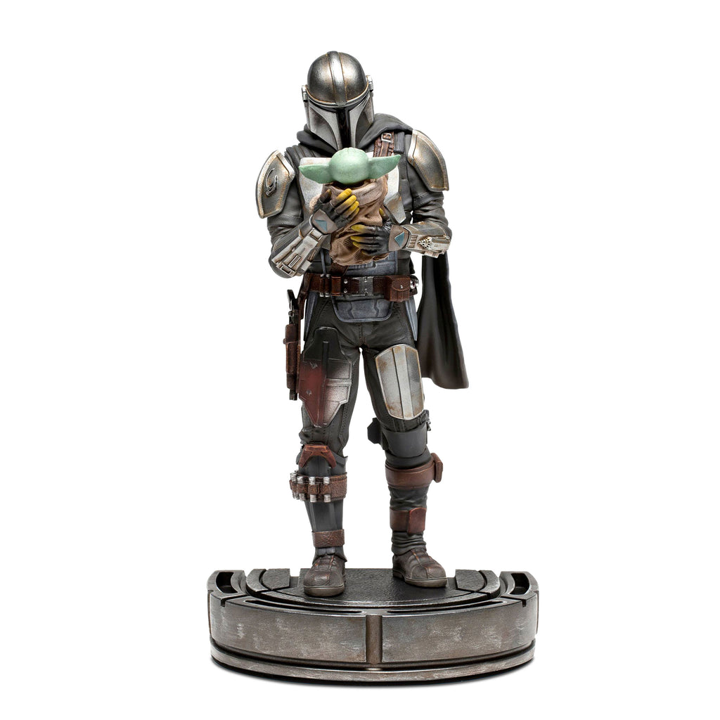 Immagine del prodotto Mando con Grogu BDS Art Scale Deluxe Statue - Star Wars The Mandalorian