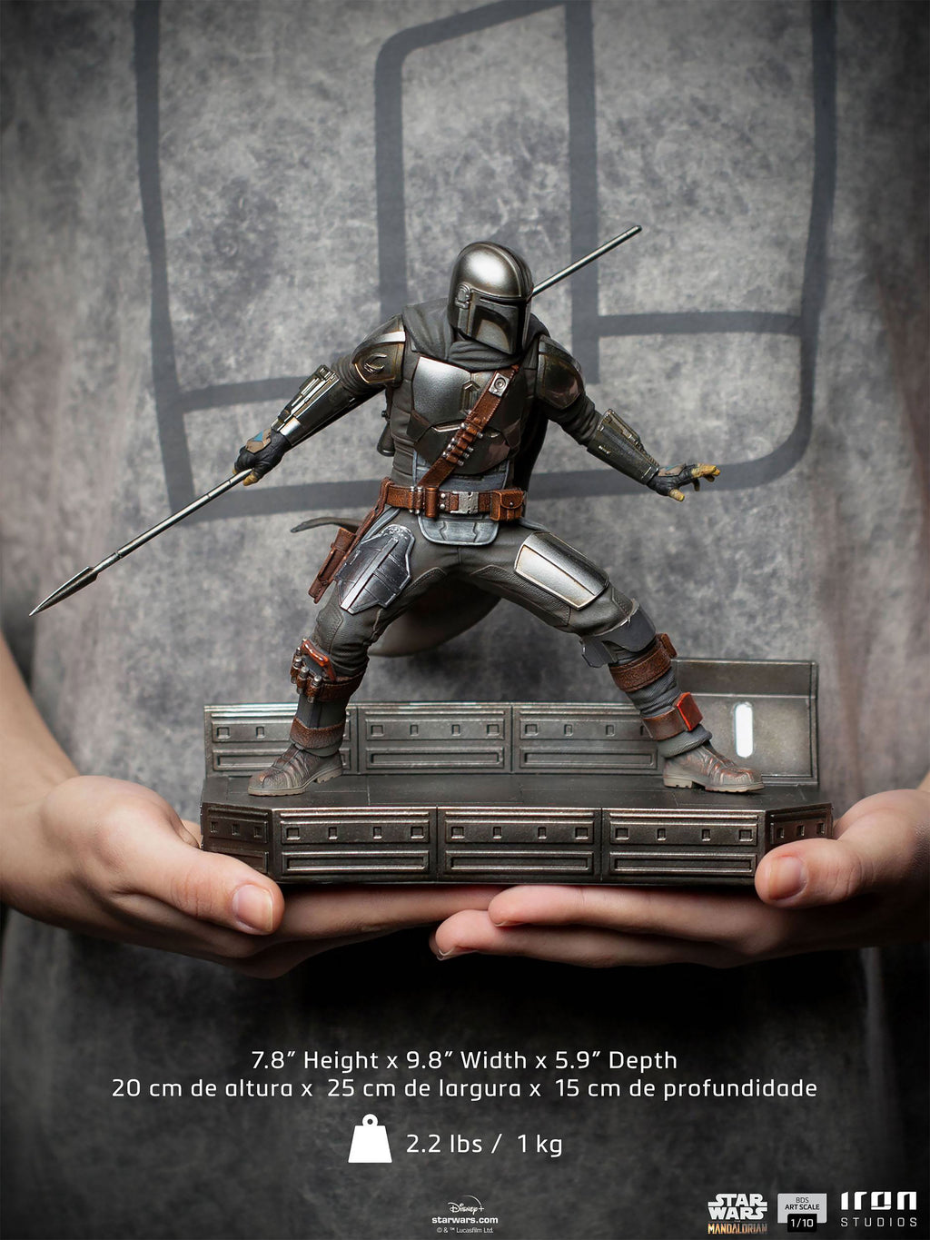 Produktbild Mandalorianer BDS Art Scale Deluxe Statue - Star Wars The Mandalorian