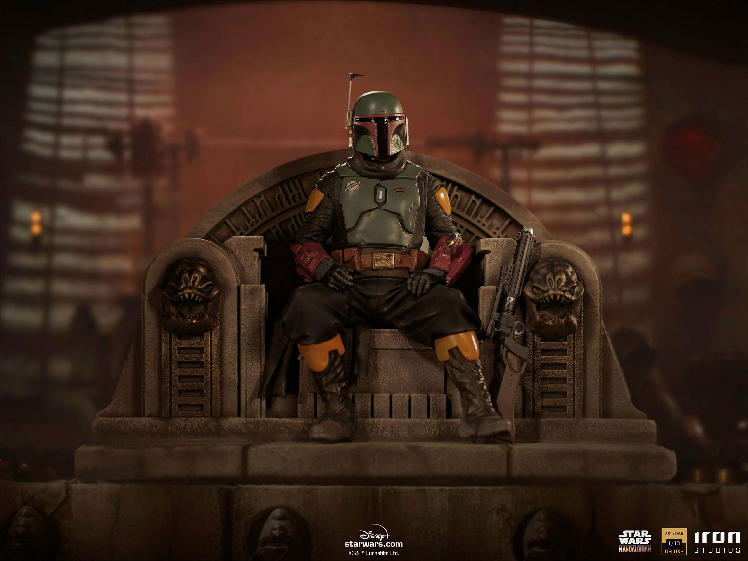 Produktbild Boba Fett BDS Art Scale Deluxe Statue - Star Wars The Mandalorian