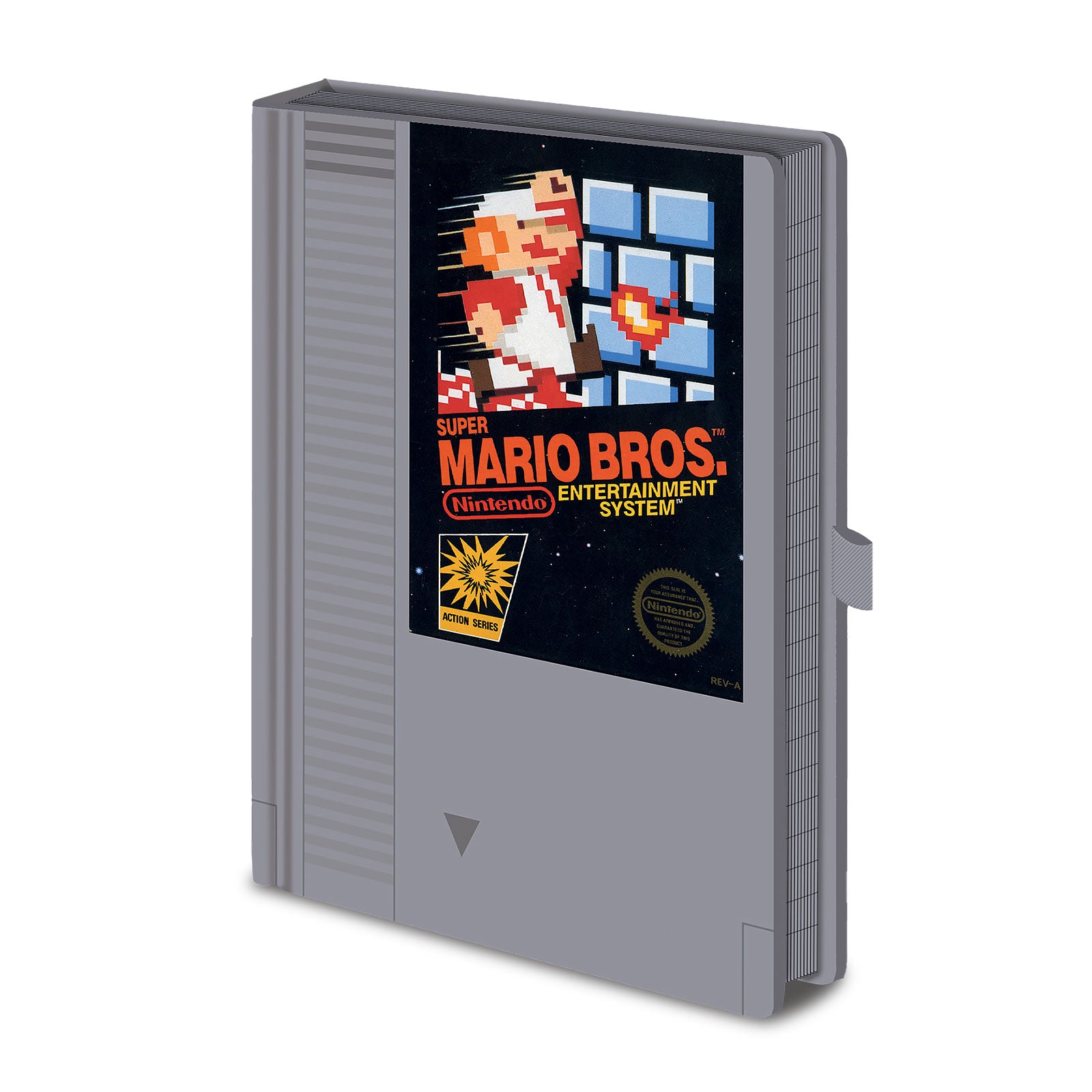 Produktbild Super Mario - NES Konsole VHS Premium Notizbuch A5