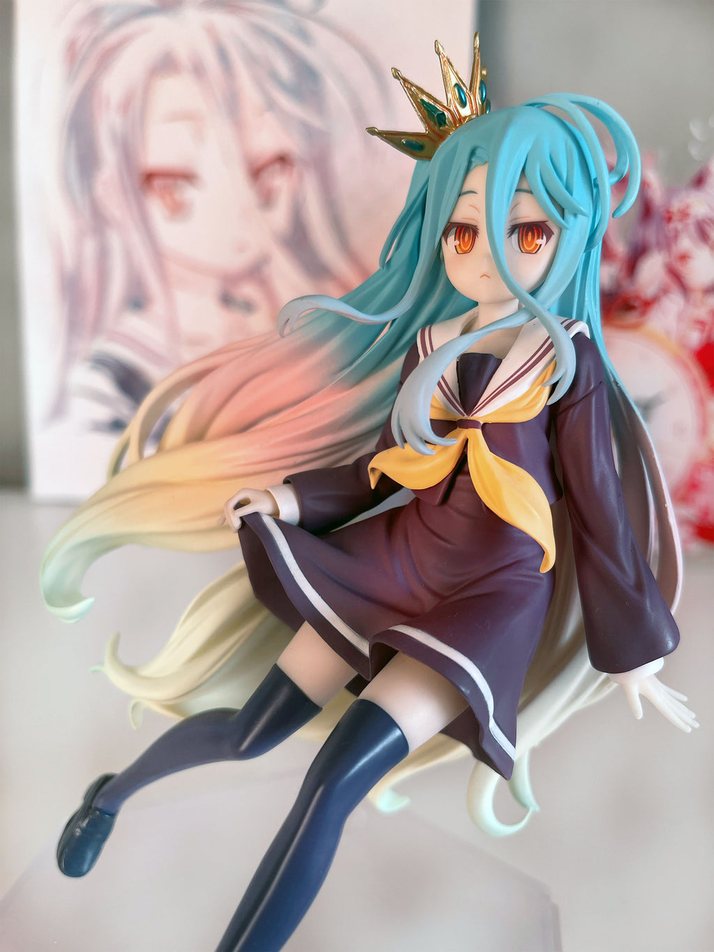 Image produit No Game No Life - Figure de Shiro Crown
