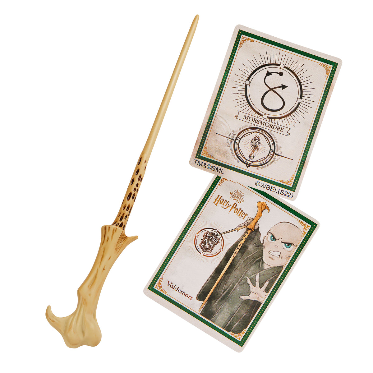 Image produit Harry Potter - Baguette magique de Voldemort avec carte de sort