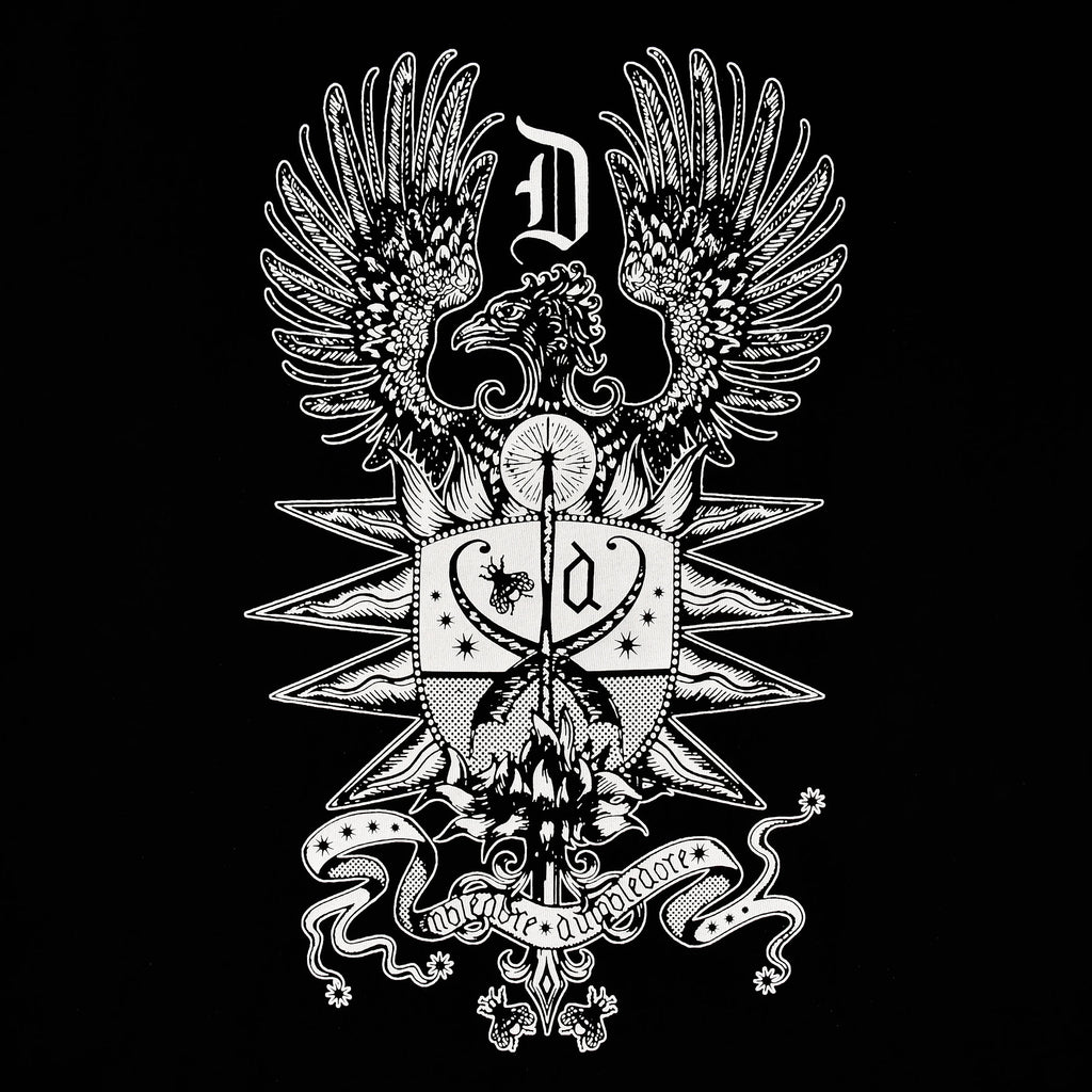 Produktbild Dumbledore Wappen T-Shirt schwarz - Phantastische Tierwesen