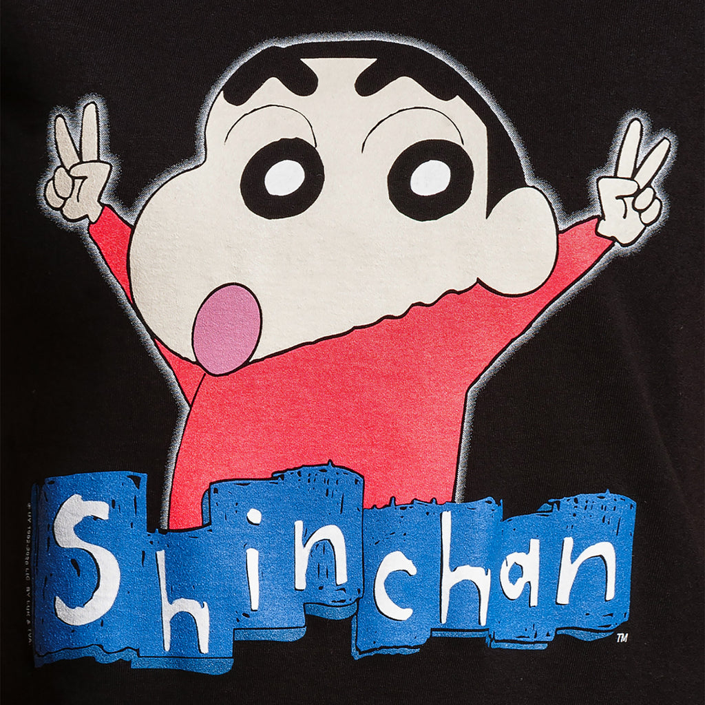 Image produit Shin-Chan - T-shirt logo noir