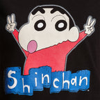 Image produit Shin-Chan - T-shirt logo noir