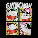 Produktbild Shin-Chan - Pop Art T-Shirt schwarz