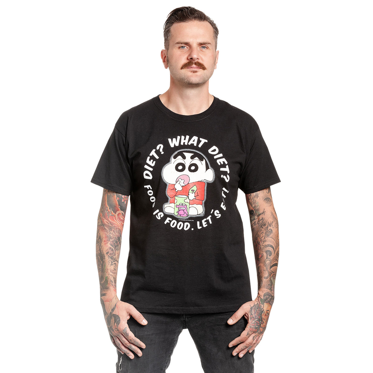 Product image Shin-Chan - Diet T-Shirt Black