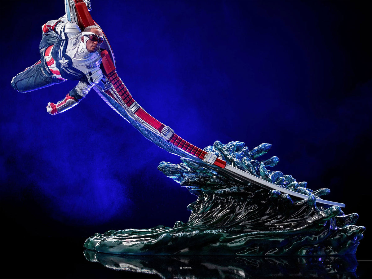 Image produit The Falcon and The Winter Soldier - Statue de luxe BDS Art Scale de Captain America