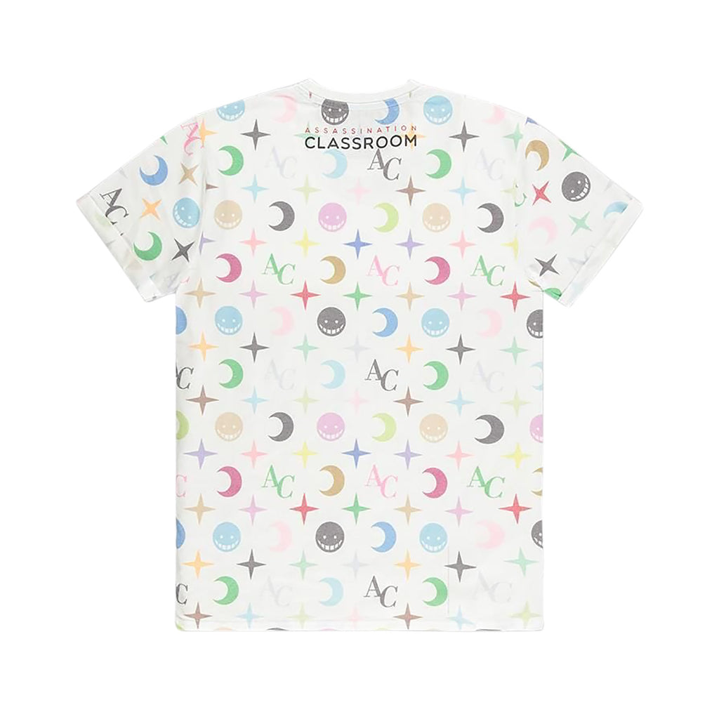 Image produit Assassination Classroom - T-shirt Koro Sensei Allover blanc