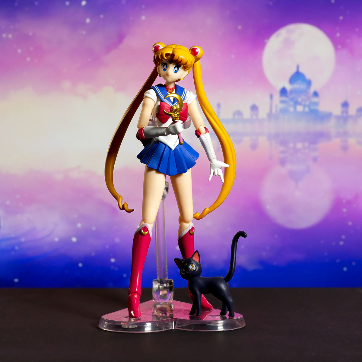 Immagine del prodotto Sailor Moon con Luna Action Figure Animation Color Edition
