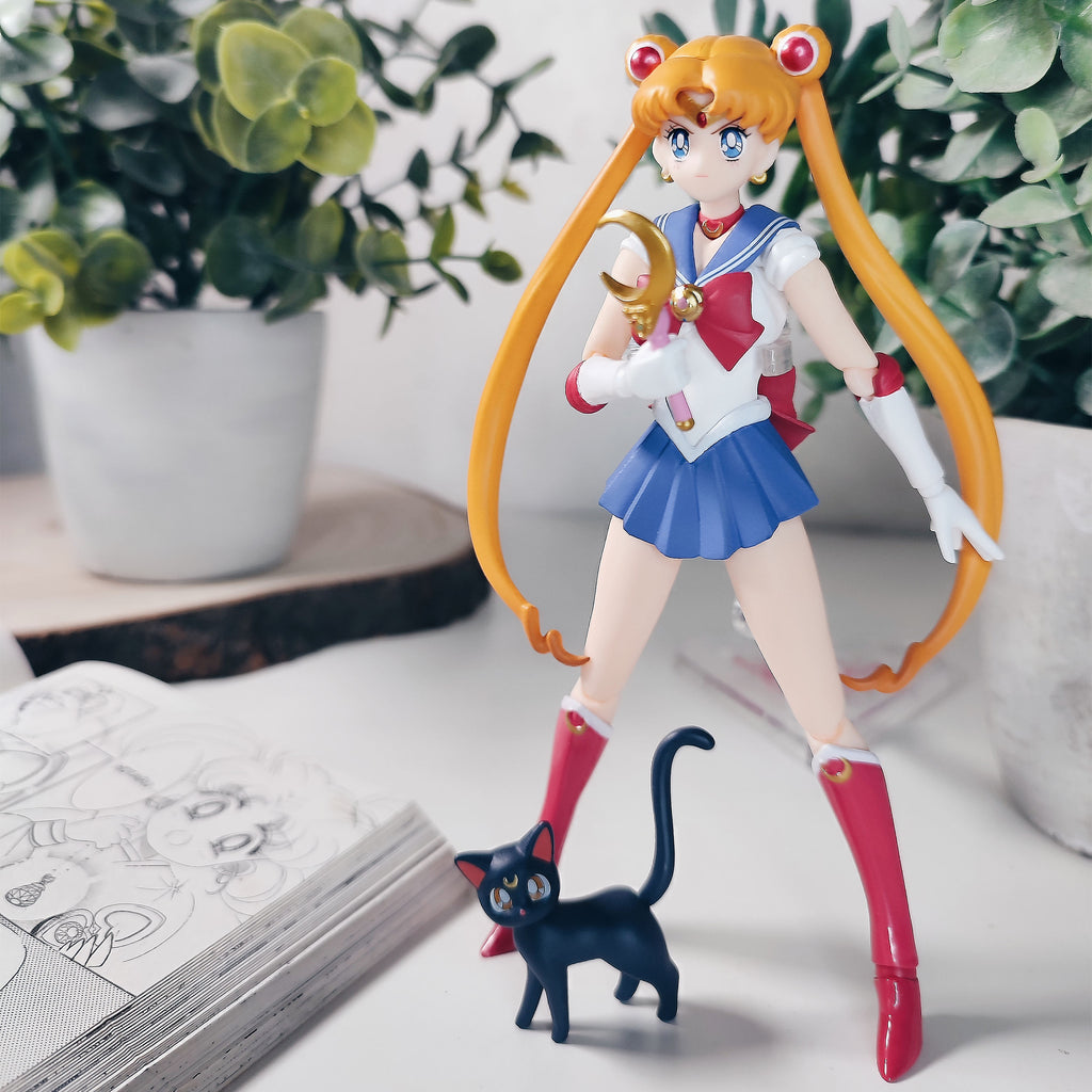 Immagine del prodotto Sailor Moon con Luna Action Figure Animation Color Edition