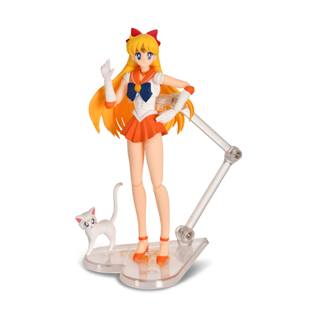Produktbild Sailor Venus mit Artemis Actionfigur Animation Color Edition - Sailor Moon