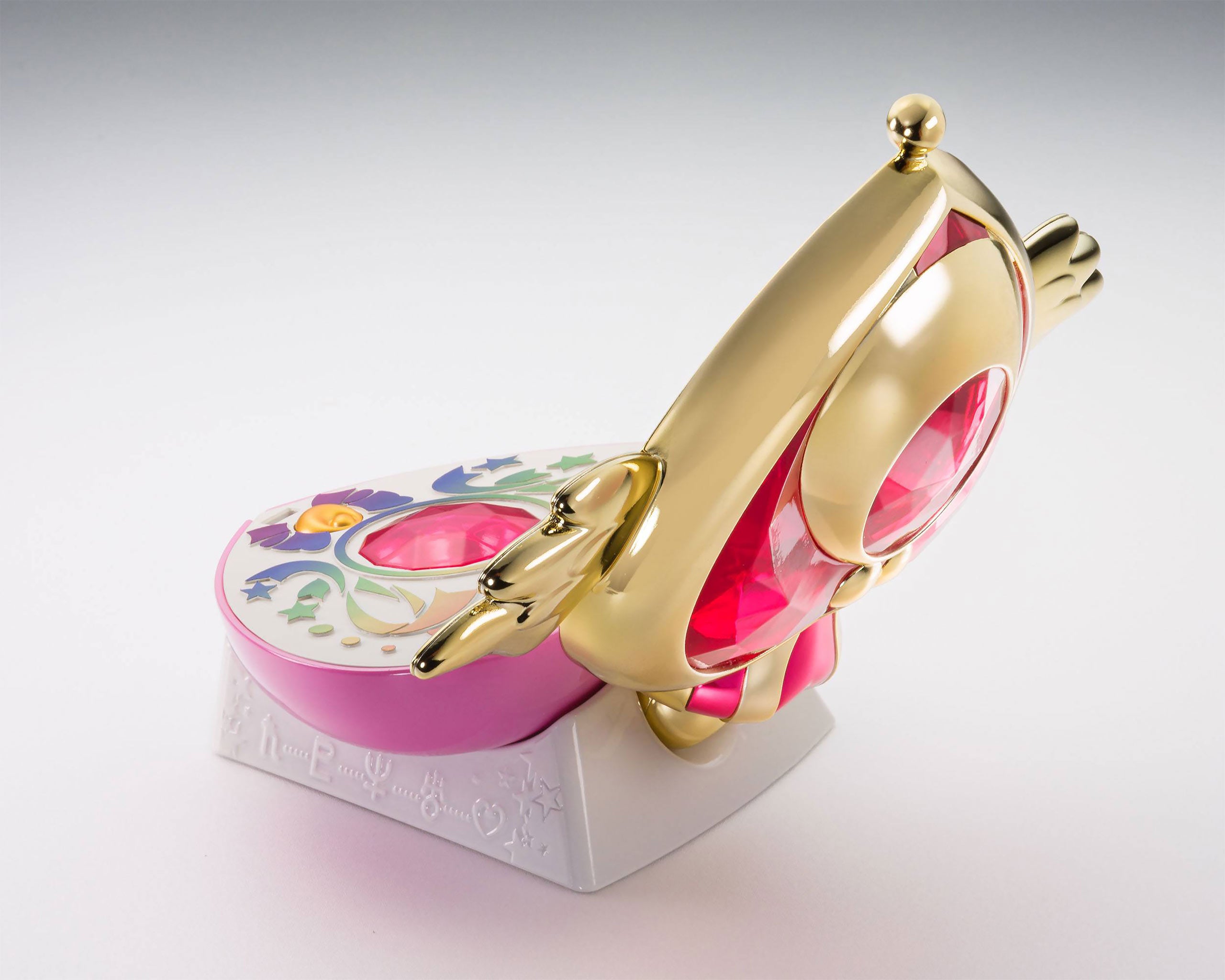Immagine del prodotto Sailor Moon - Crisis Moon Compact Spilla di Trasformazione con Effetti di Luce e Suono