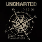 Produktbild Uncharted - Kompass T-Shirt schwarz