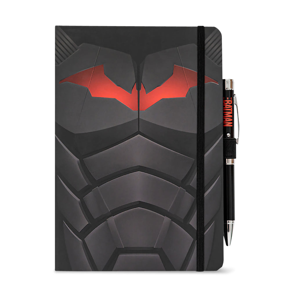 Produktbild The Batman - Logo Notizbuch A5 und Kugelschreiber mit Licht