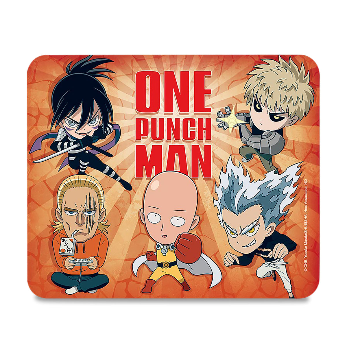 Immagine del prodotto One Punch Man - Saitama & Friends Mousepad