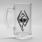Immagine del prodotto Skyrim - Boccale di vetro con simbolo del drago