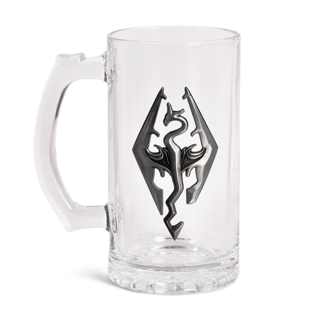 Immagine del prodotto Skyrim - Boccale di vetro con simbolo del drago