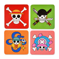 Image produit One Piece - Sous-verres Skulls ensemble de 4
