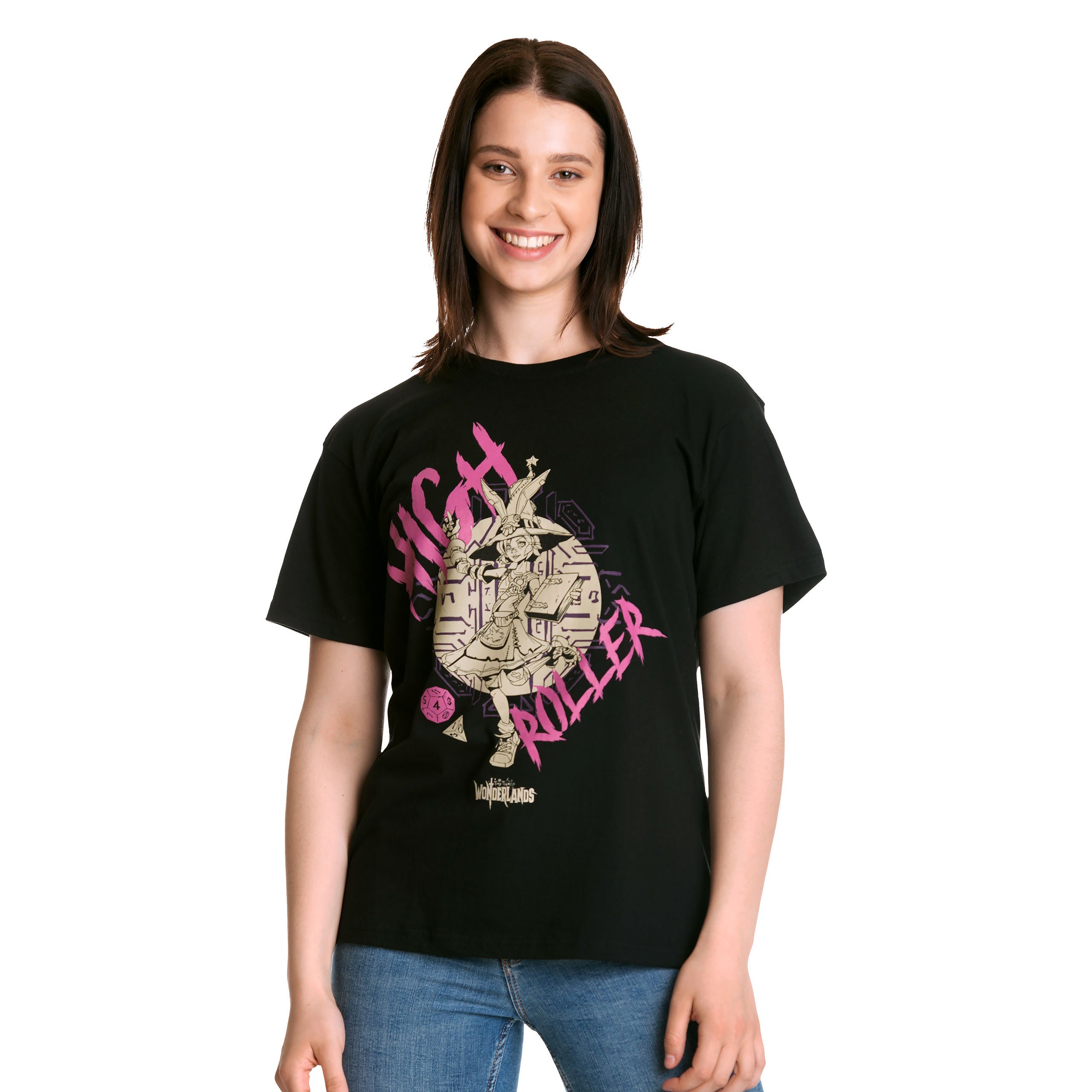 Image produit Tiny Tina's Wonderlands - T-shirt High Roller noir