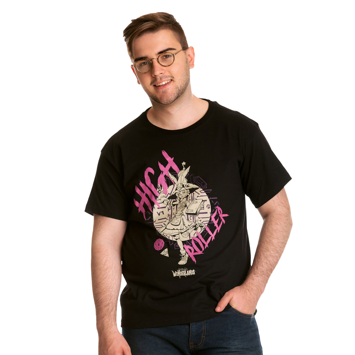 Image produit Tiny Tina's Wonderlands - T-shirt High Roller noir