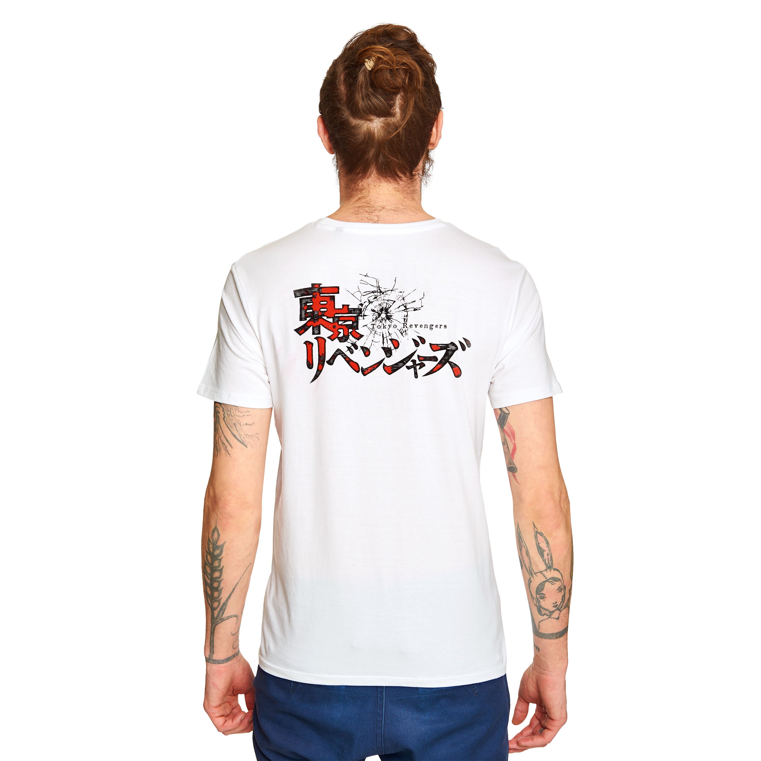 Immagine del prodotto Tokyo Revengers - T-Shirt bianca con logo quadrato giallo