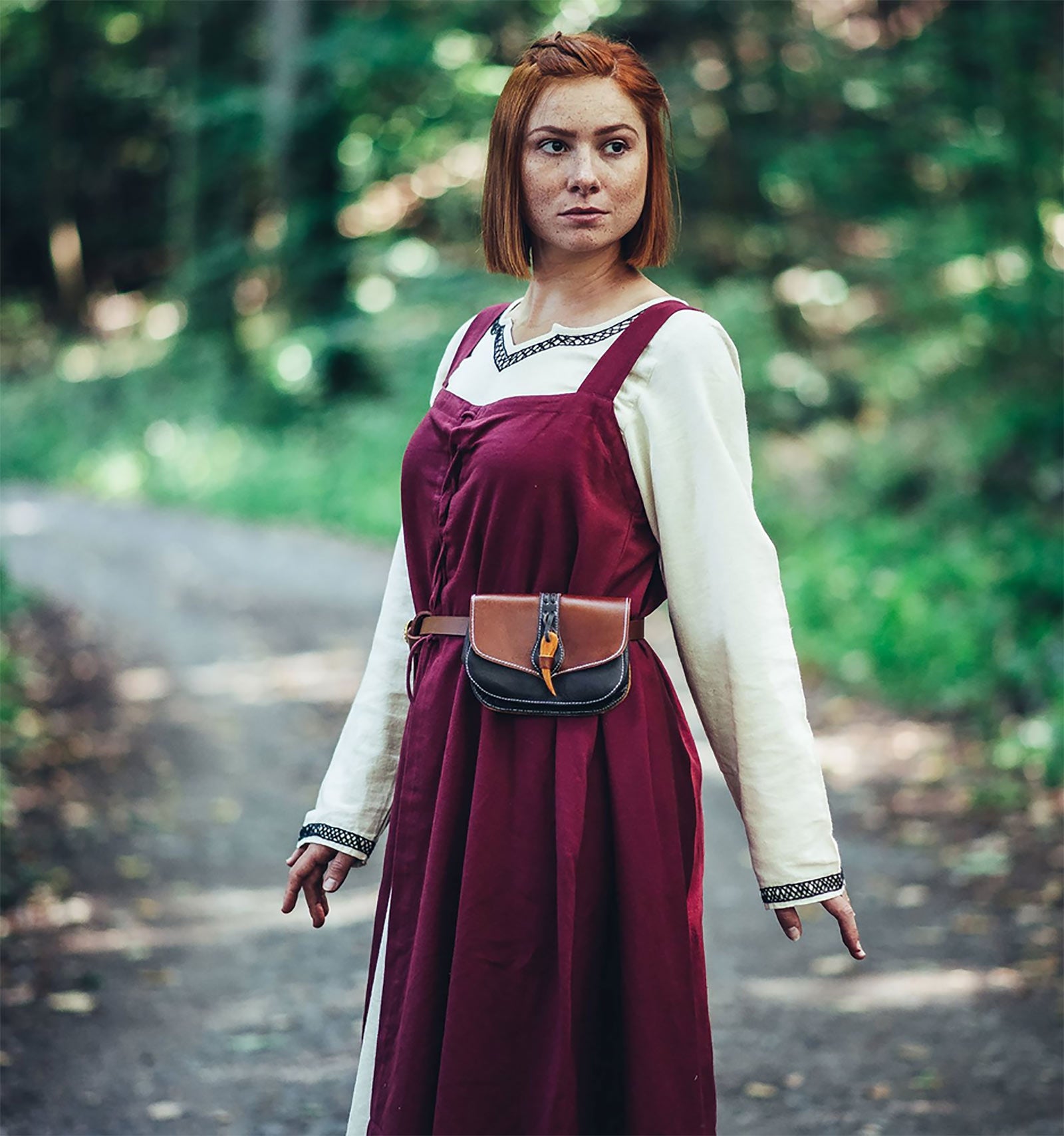 Produktbild Mittelalter Überkleid Inka rot
