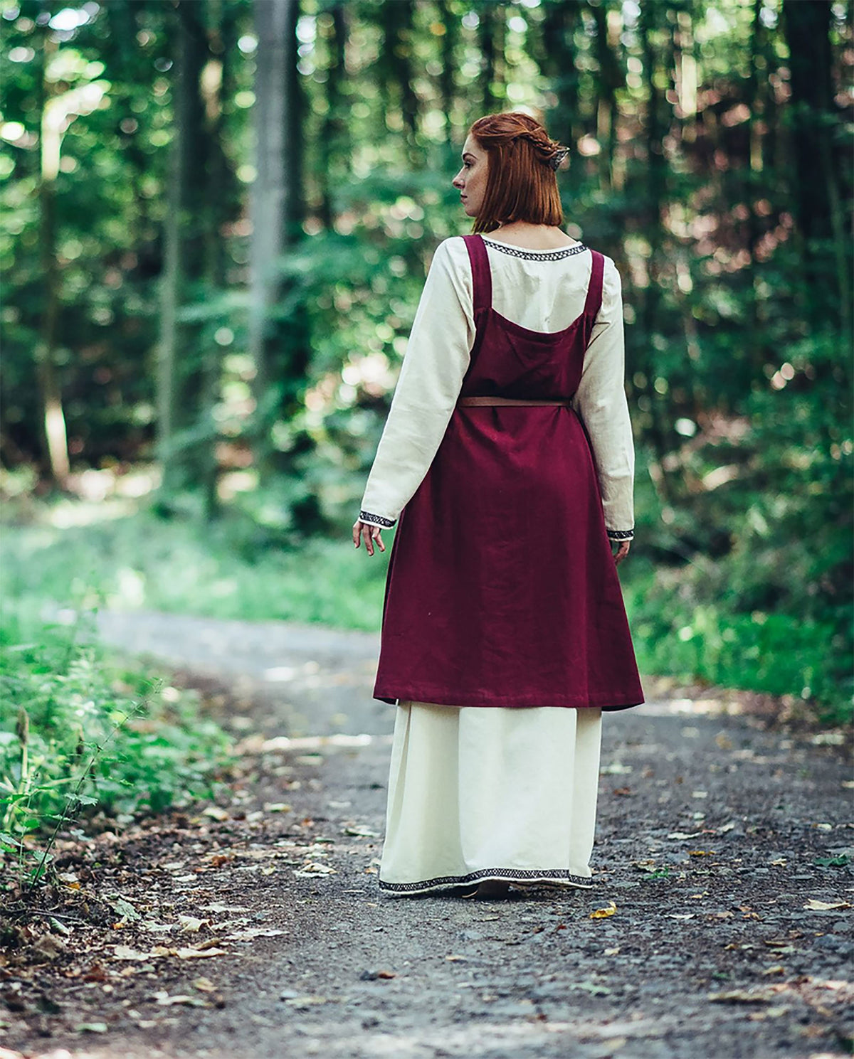 Produktbild Mittelalter Überkleid Inka rot
