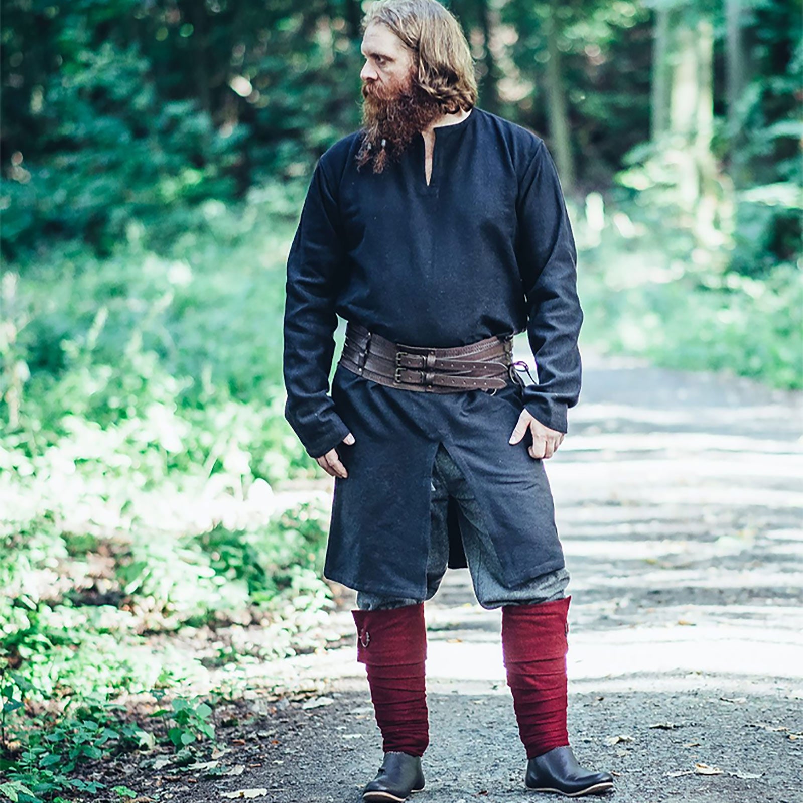 Immagine del prodotto Tunica medievale Lennart nera