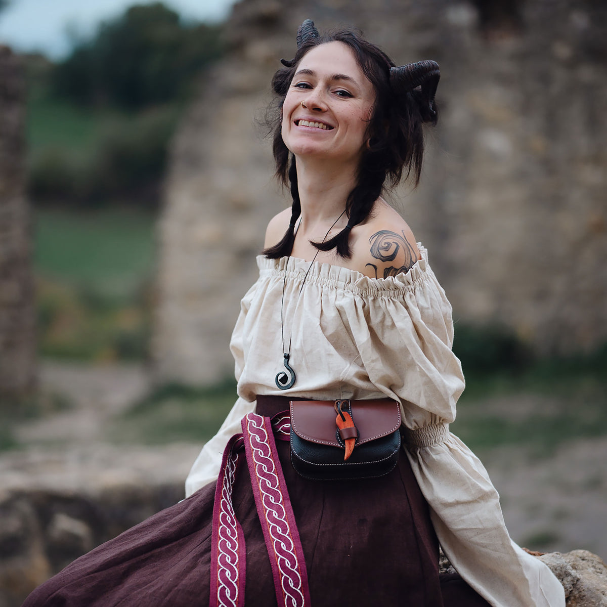 Immagine del prodotto Borsa medievale Adalar marrone