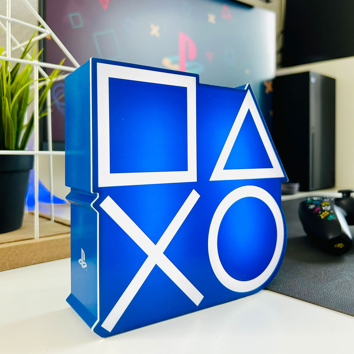 Immagine del prodotto PlayStation - Lampada da tavolo 3D con icone dei pulsanti