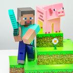 Produktbild Minecraft - Steve Diorama Tischlampe