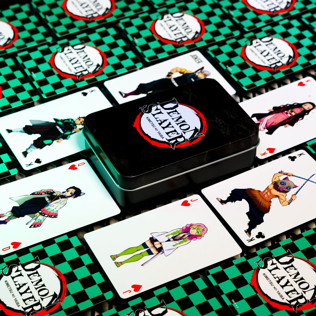 Immagine del prodotto Demon Slayer - Carte dei personaggi in scatola di metallo