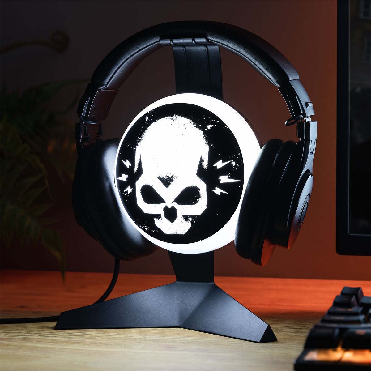 Immagine del prodotto Supporto per cuffie Warzone Skull con luce - Call of Duty
