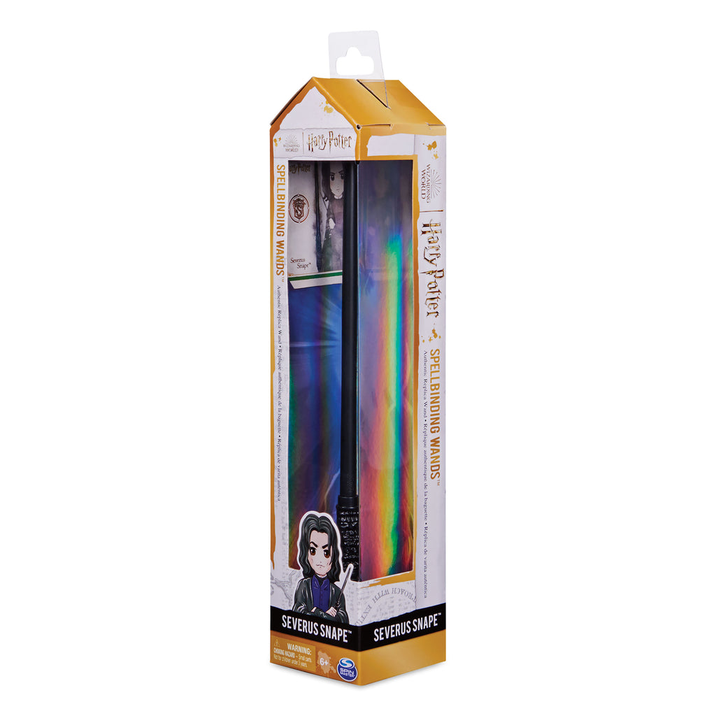 Image produit Harry Potter - Baguette de Snape avec carte de sort