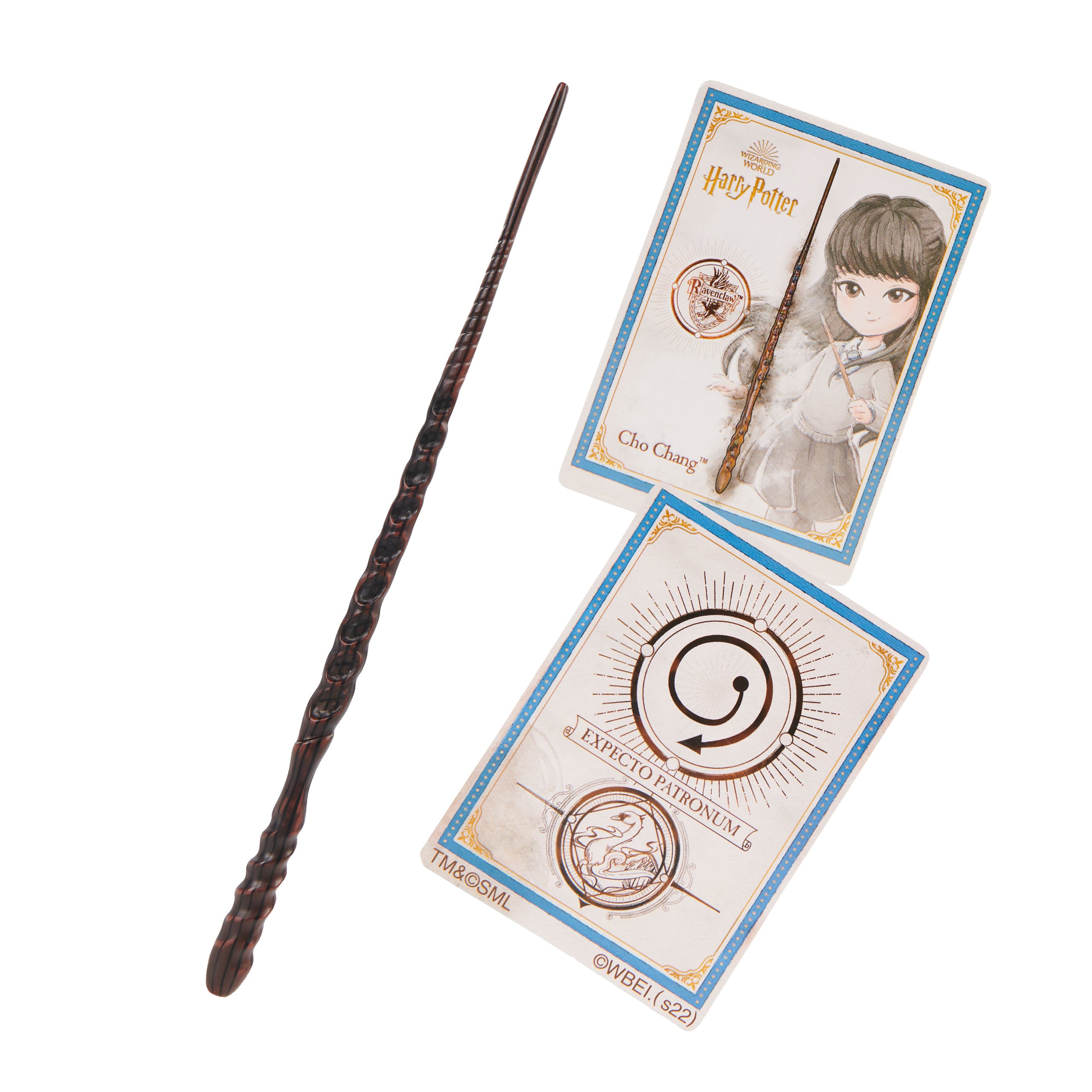 Immagine del prodotto Harry Potter - Bacchetta magica di Cho Chang con carta incantesimo
