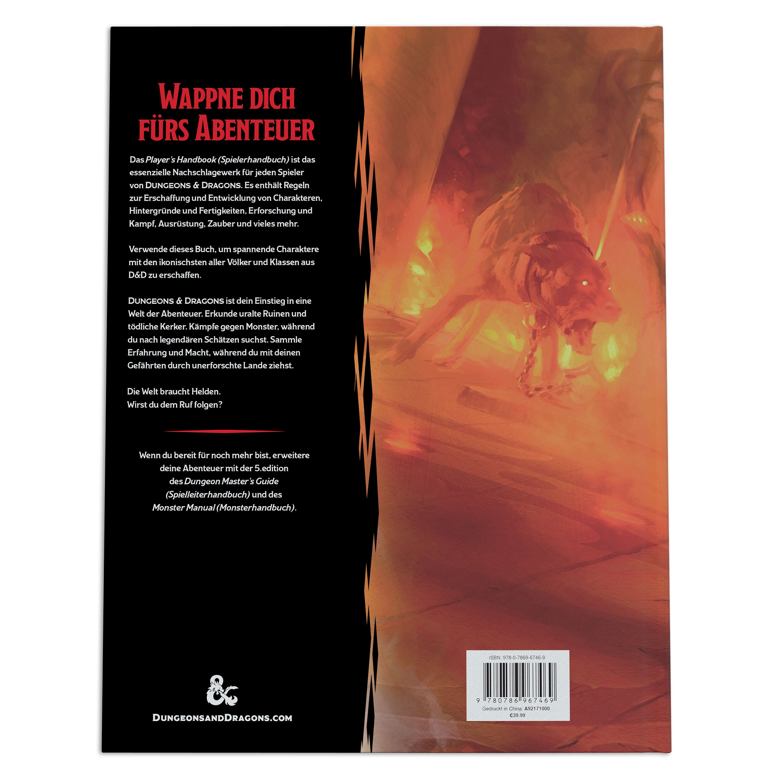 Produktbild Dungeons & Dragons - Players Handbook Grundregelwerke
