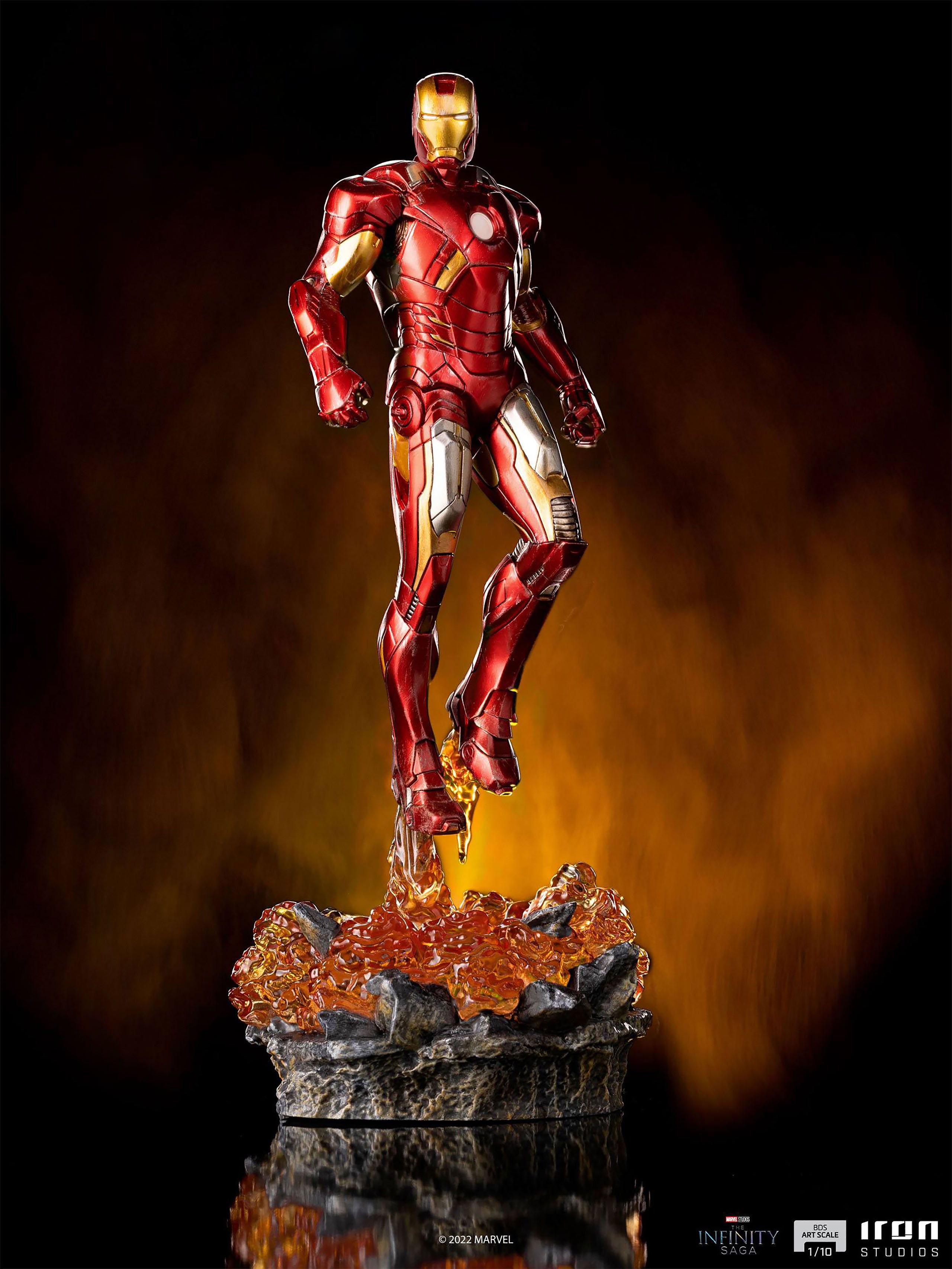 Immagine del prodotto Iron Man - La Saga dell'Infinito BDS Art Scale Deluxe Statua con funzione luminosa