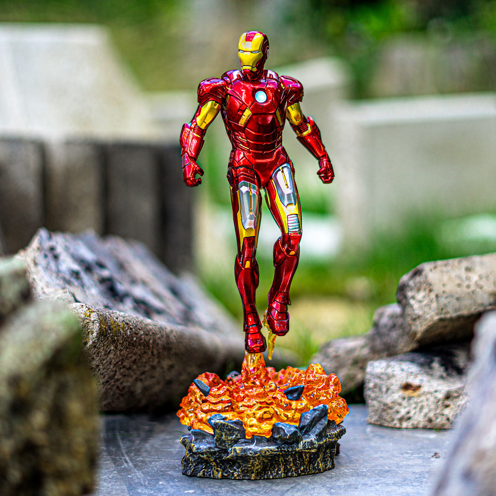 Produktbild Iron Man - The Infinity Saga BDS Art Scale Deluxe Statue mit Leuchtfunktion