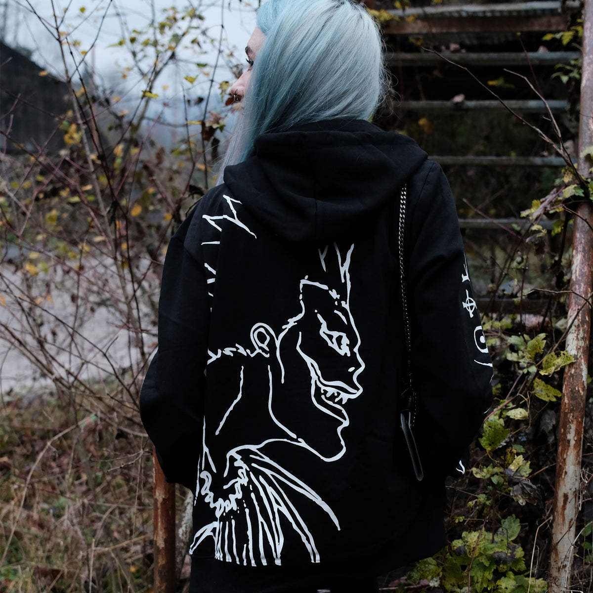 Produktbild Death Note - Ryuk Kapuzenjacke schwarz