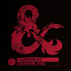 Immagine del prodotto Dungeons & Dragons - T-shirt nera Chaotic Evil