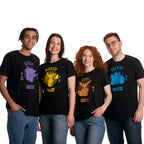 Immagine del prodotto Pokemon - T-shirt universitaria Gengar nera