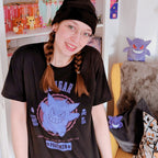 Immagine del prodotto Pokemon - T-shirt universitaria Gengar nera